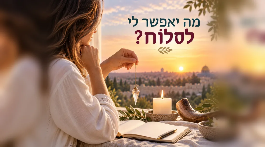 יום כיפור, סליחה ומטוטלת - מה יאפשר לי לסלוח? | שרית-ה אשרוב