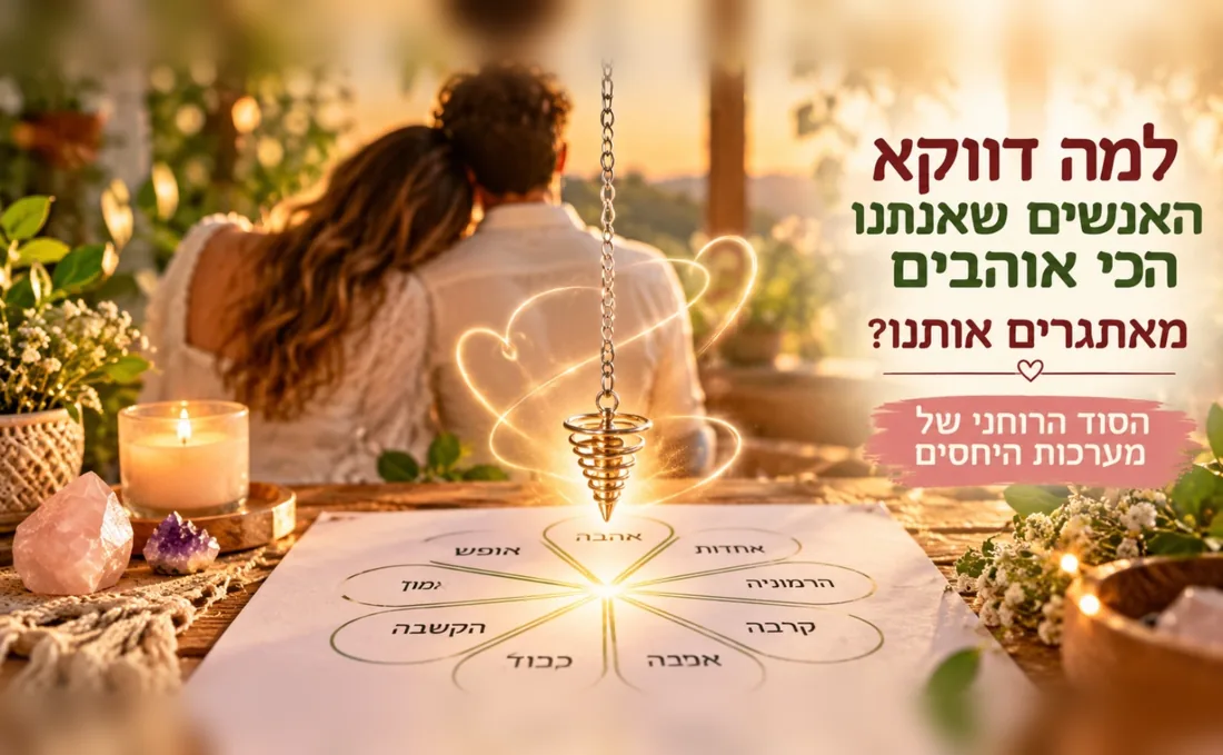 איך אפשר להיעזר במטוטלת כדי להזמין יותר אהבה, אחדות והרמוניה לתוך הקשר? | שרית אשרוב